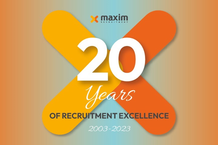 Celebrating 20 Years of Maxim Recruitment